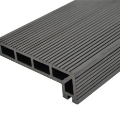 PolarDeck komposiittikulmalauta 148x24x44x4000mm musta