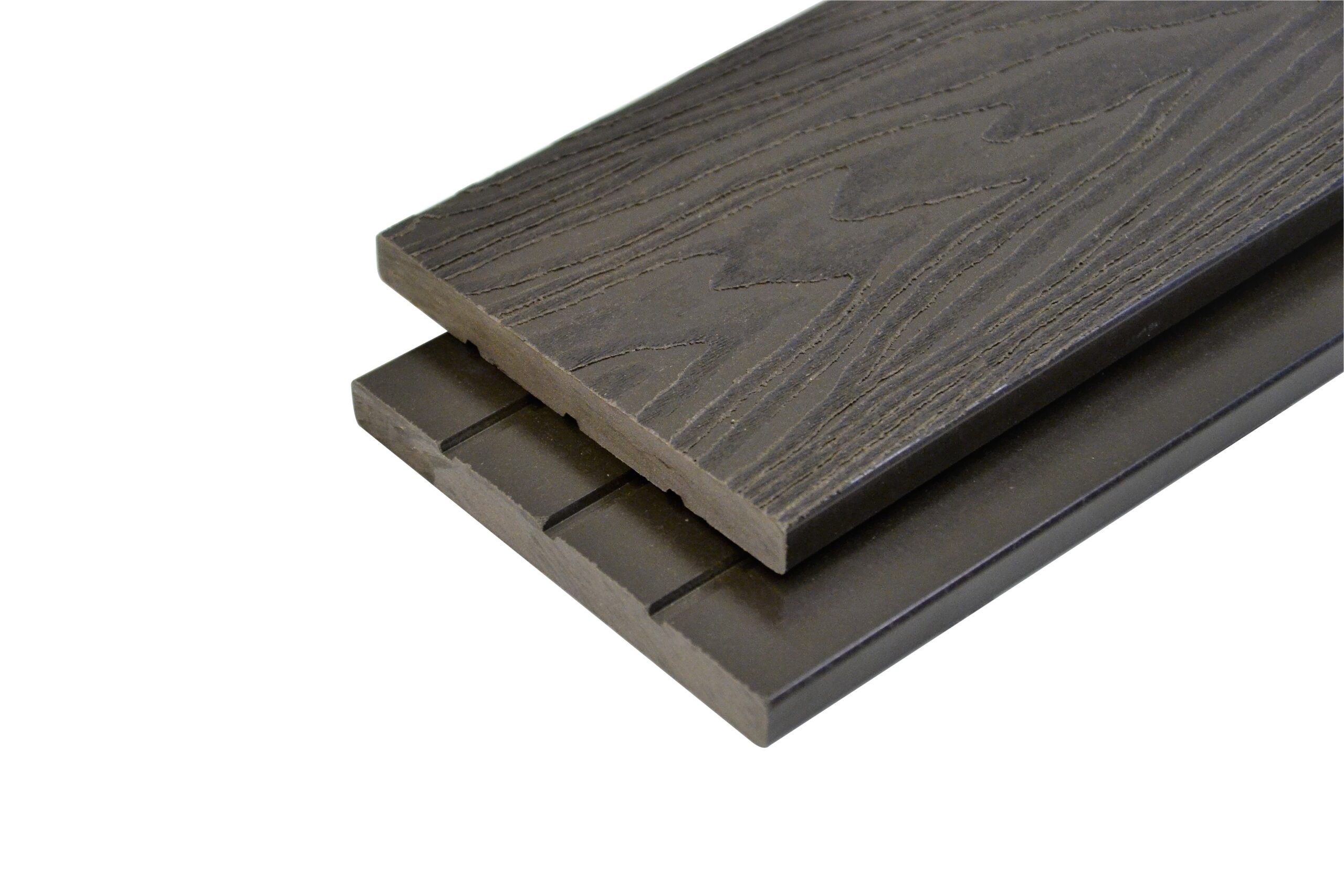Aitalauta WPC puukuvioitu 12x118x1200mm ruskea
