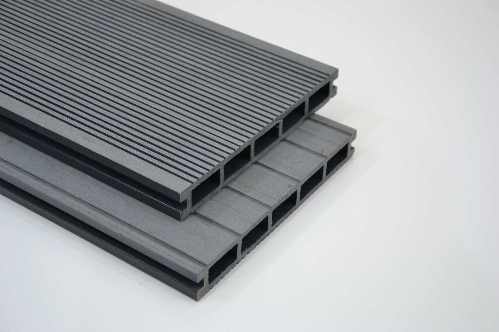 PolarDeck puukomposiittilauta 24x184mm ART-4 tummanharmaa